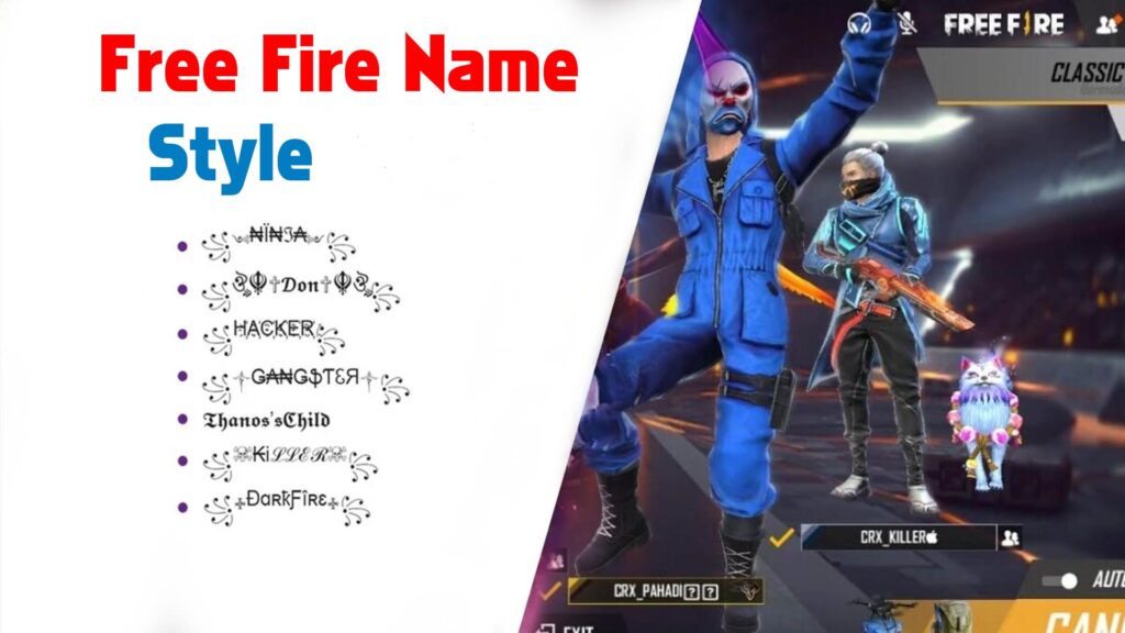 Stylish Free Fire Name