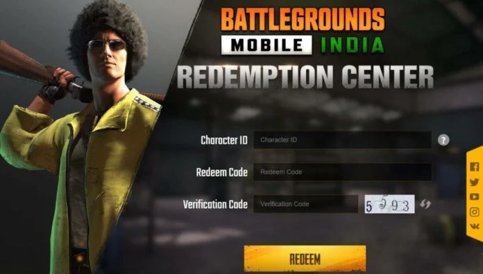 BGMI Redeem Code