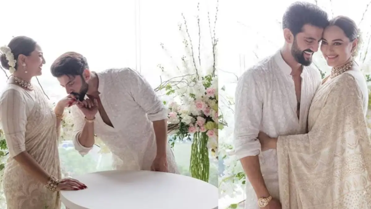 Sonakshi Sinha's Unexpected Wedding Look: Minimalism with a Twist